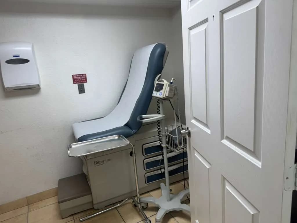 Medical exam room at Palm Urgent Care Magnolia El Cajon